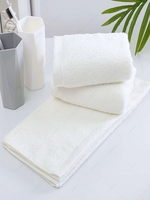 Solid Color Minimalist Bath Face Towel