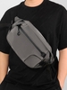 Solid Color Minimalist Handle Sports Fanny Bag