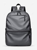 Solid Color Minimalist Large Capacity Business Backpack