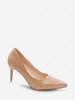 Solid Color Minimalist Pointed Toe Pumps