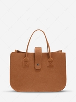 Solid Color Minimalist Tote Bag