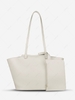 Solid Color Minimalist Tote Bag with Coin Purse