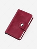Solid Color Multi-Compartment Tri-fold Wallets