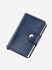 Solid Color Multi-Compartment Tri-fold Wallets