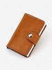 Solid Color Multi-Compartment Tri-fold Wallets