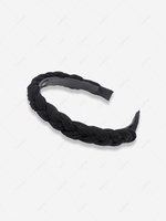 Solid Color Non-slip Braided Hairband