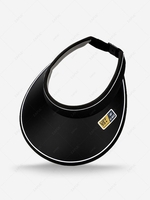 Solid Color Outdoor Sunscreen Visor Cap