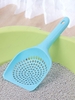 Solid Color Plastic Cat Litter Scoop