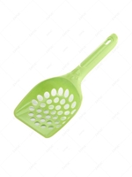 Solid Color Plastic Cat Litter Scoop