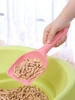 Solid Color Plastic Cat Litter Scoop