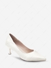 Solid Color Pointed Toe Pumps