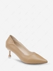 Solid Color Pointed Toe Pumps