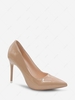 Solid Color Pointed Toe Stiletto Heel Pumps