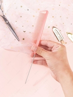 Solid Color Rat Tail Comb Hair Comb