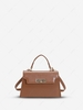 Solid Color Retro Shoulder Bag