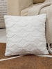Solid Color Rhombus Textured Pillowcase
