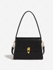 Solid Color Shoulder Bag