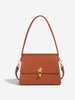 Solid Color Shoulder Bag