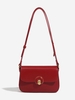 Solid Color Simple Style Shoulder Bag
