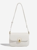 Solid Color Simple Style Shoulder Bag
