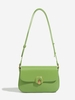 Solid Color Simple Style Shoulder Bag