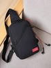 Solid Color Simple Style Sling Bag