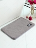 Solid Color Soft Water Absorption Floor Mat