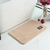 Solid Color Soft Water Absorption Floor Mat