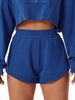 Solid Color Sports Shorts Xl Blue