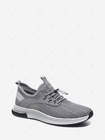 Solid Color Summer Breathable Mesh Casual Shoes