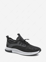 Solid Color Summer Breathable Mesh Casual Shoes