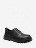 Solid Color Thick Bottom Low-top Oxfords Shoes