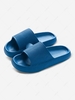 Solid Color Thick Bottom Soft Bath Slippers