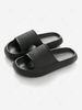 Solid Color Thick Bottom Soft Bath Slippers