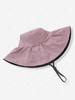 Solid Color Wide Brim Outdoor Bucket Hat