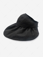 Solid Color Wide Brim Visor
