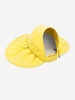 Solid Color Wide Brim Visor
