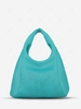 Solid Color Zipper Casual Handbag