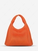 Solid Color Zipper Casual Handbag