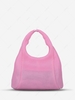 Solid Color Zipper Casual Handbag