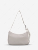 Solid Color Zipper Casual Shoulder Bag