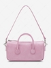 Solid Dual Handle Mini Shoulder Bag