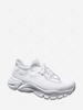 Solid Lace Up Leisure Sports Shoes