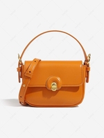 Solid Minimalist Crossbody Tote Bag