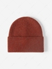 Solid Minimalist Cuff Knit Winter Beanie Hat