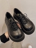 Solid Minimalist Platform Oxford Shoes