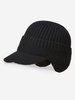 Solid Warm Knit Trapper Hat