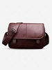 Solid Waterproof Crossbody Bag