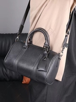 Solid Zippered Crossbody Bag