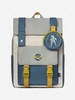 Spaceman Pattern Large Capacity Travel Backpack
